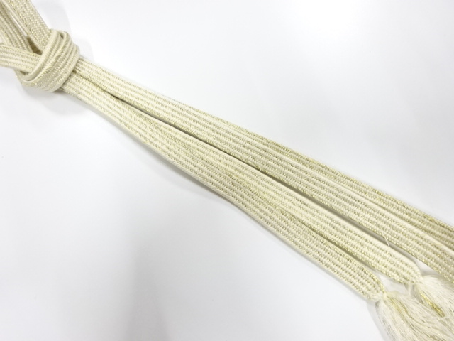 正絹　手組帯締め